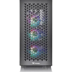 Thermaltake V350 TG ARGB Air Midi Tower ohne Netzteil schwarz