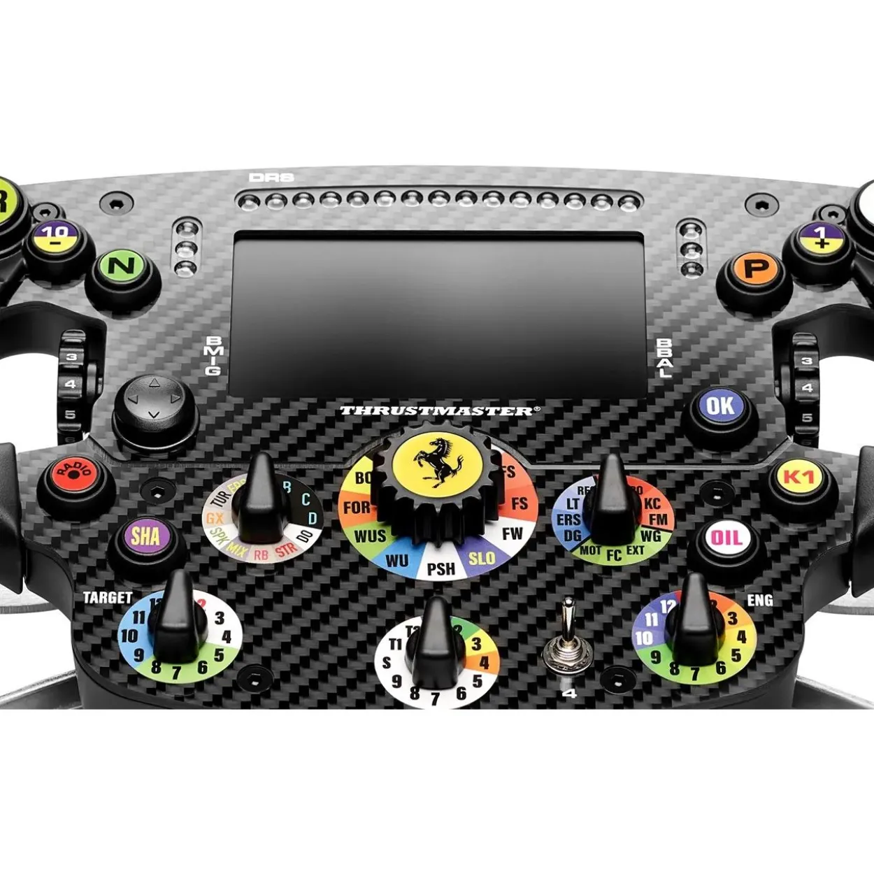 Thrustmaster Formula Wheel Add-On Ferrari SF-25 Edition, Formel-Lenkrad, Quick-Release - schwarz