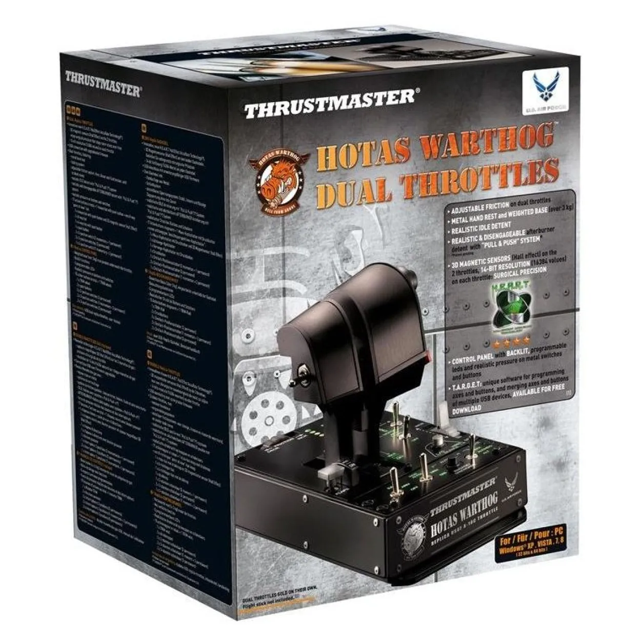 ThrustMaster HOTAS Warthog Dual Throttles USB schwarz PC