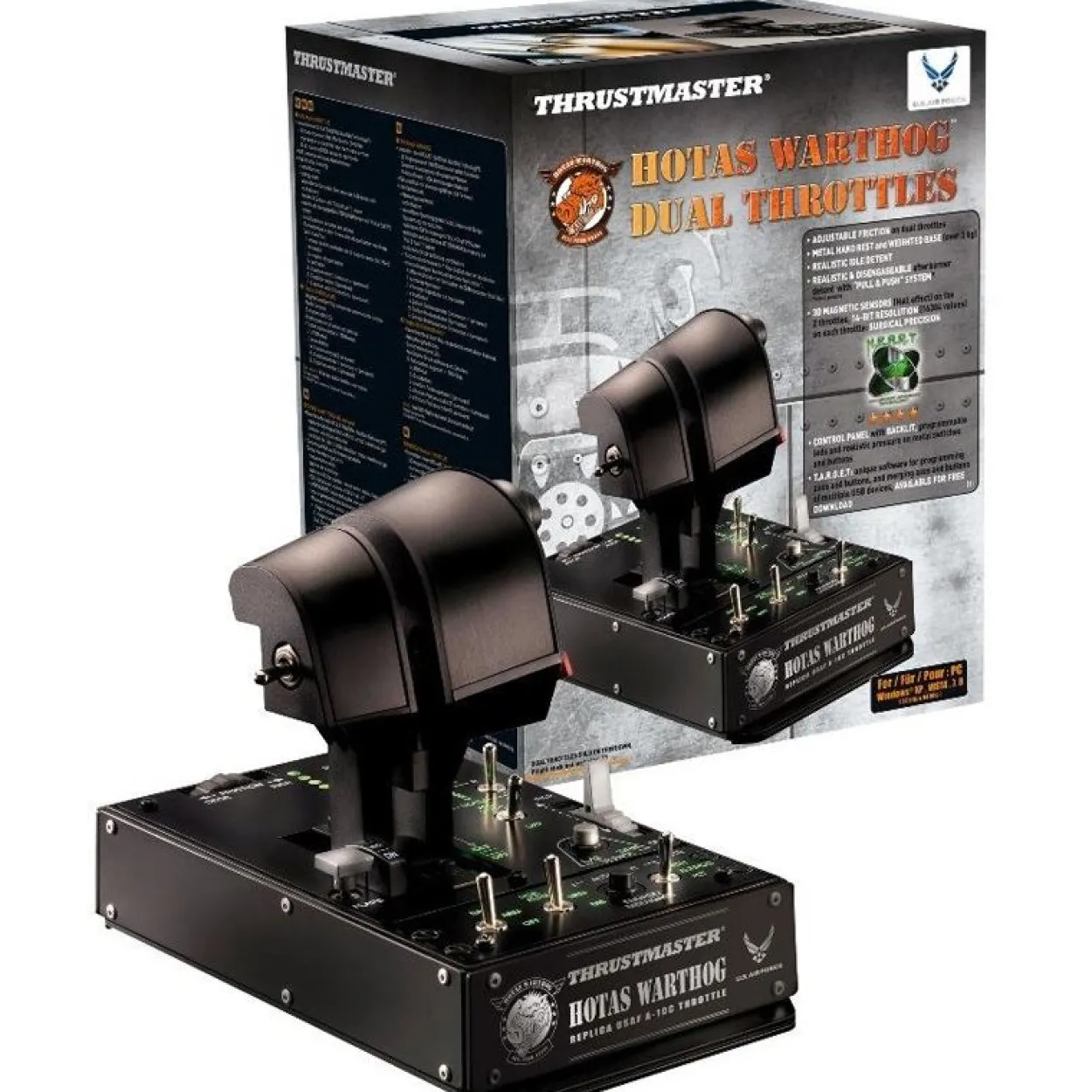 ThrustMaster HOTAS Warthog Dual Throttles USB schwarz PC