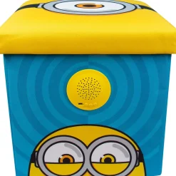 ThumbsUp! Aufbewahrungsbox Minions inkl. Lautsprecher blau