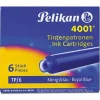 Tinte Pelikan TP/6 Tintenpatronen blau 6 Stück