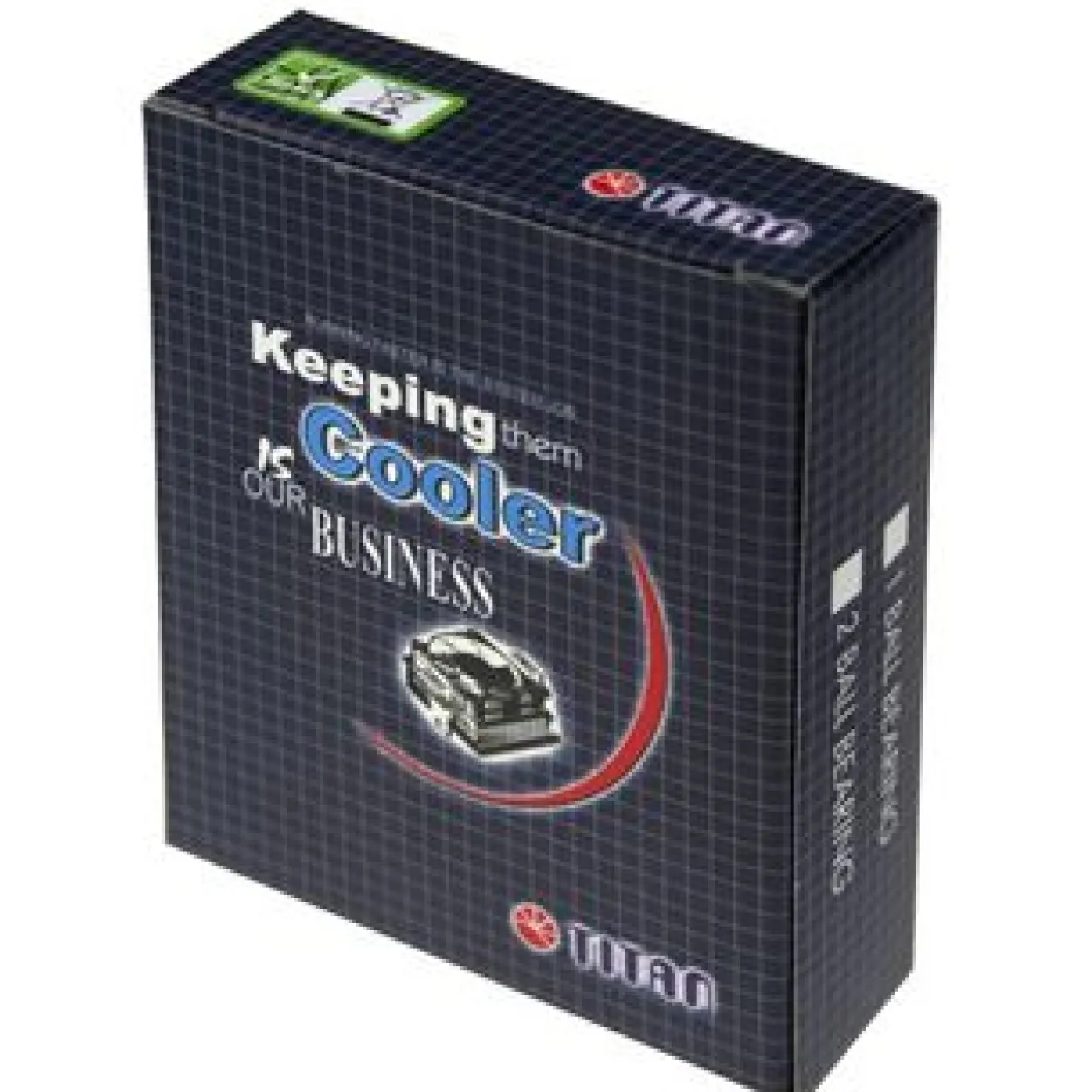 Titan TFD-8025M12Z 80x80x25mm 2500 U/min 28 dB(A) schwarz