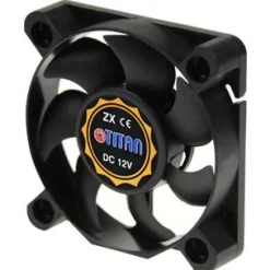 Titan TFD-5010M12Z 50x50x10mm 4500 U/min 23 dB(A) schwarz