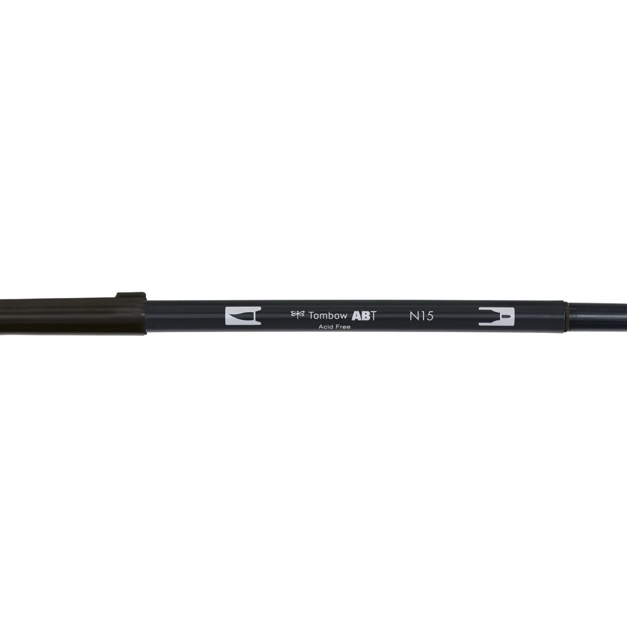 TOMBOW Doppelfasermaler "DUAL BRUSH PEN ABT", black