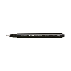 Tombow MONO drawing pen 02 Fineliner schwarz 0,3 mm, 1 St.
