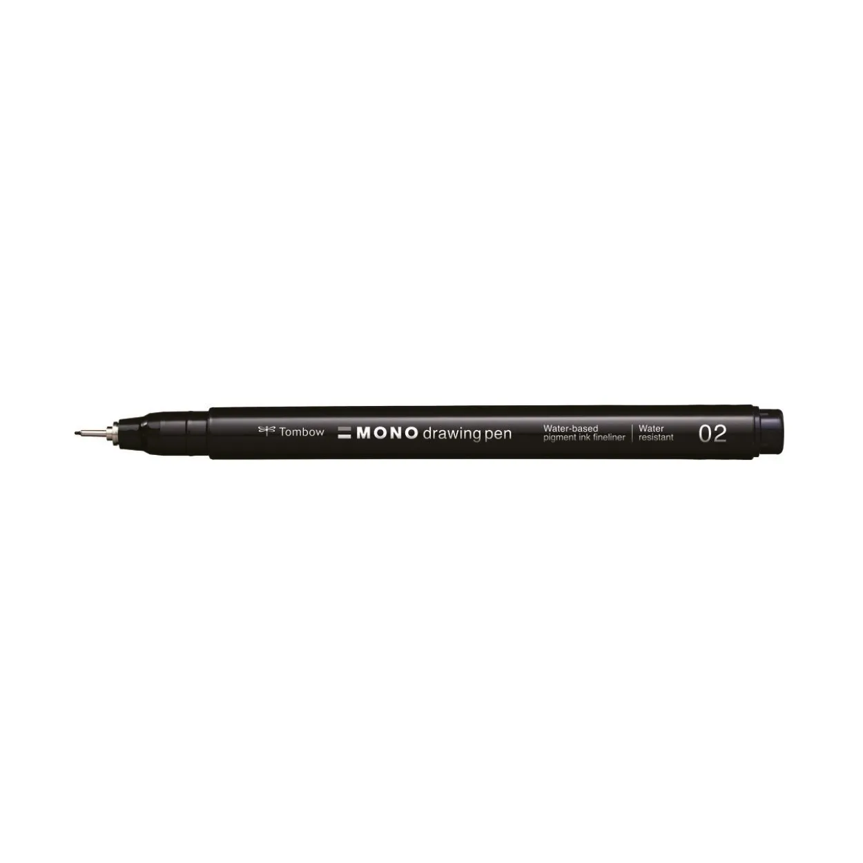 Tombow MONO drawing pen 02 Fineliner schwarz 0,3 mm, 1 St.