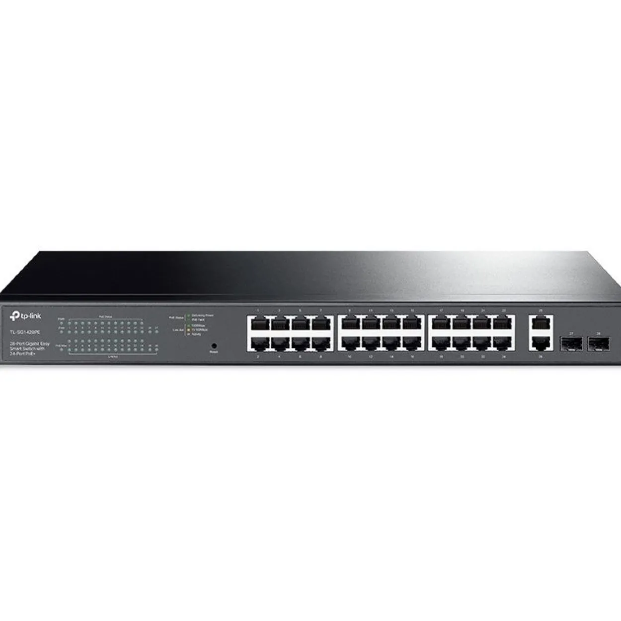 TP-Link Easy Smart TL-SG1428PE - Switch - 28 Anschlüsse - Smart - an Rack montierbar