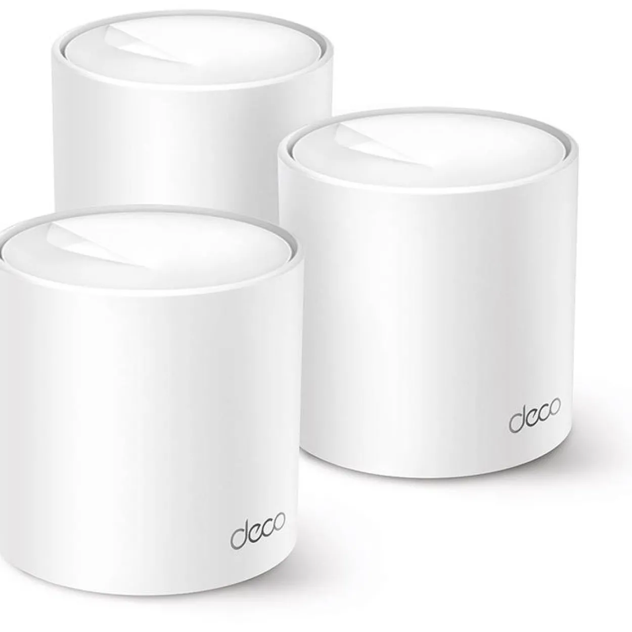 TP-Link Mesh-WLAN-System DECO X10(3-PACK) / Deco X10 V1 3-Pack Weiß