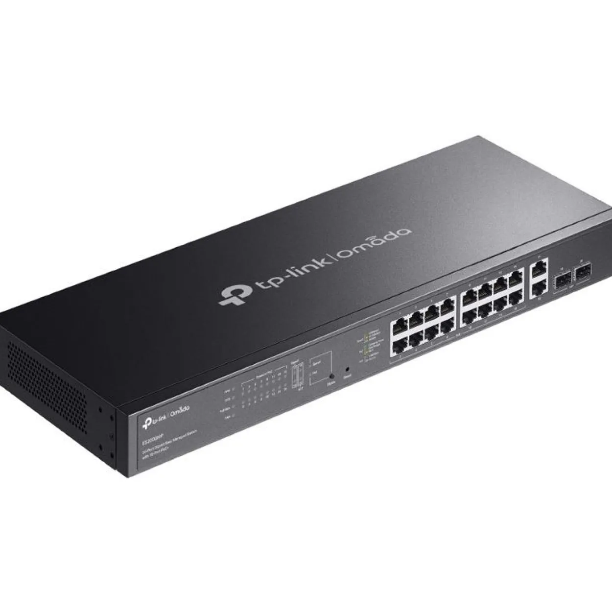 TP-LINK 20-PORT 1G EASY MANAGED SWITCH 16-PORT POE+ 250 W POE POWER