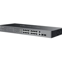 TP-LINK 20-PORT 1G EASY MANAGED SWITCH 16-PORT POE+ 250 W POE POWER
