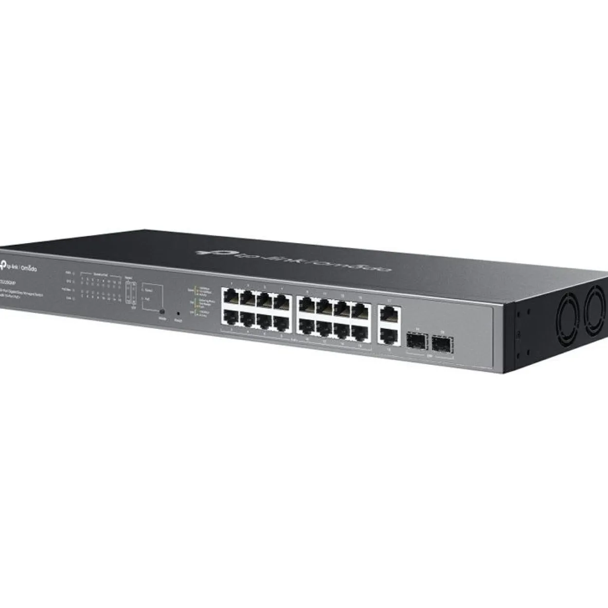 TP-LINK 20-PORT 1G EASY MANAGED SWITCH 16-PORT POE+ 250 W POE POWER