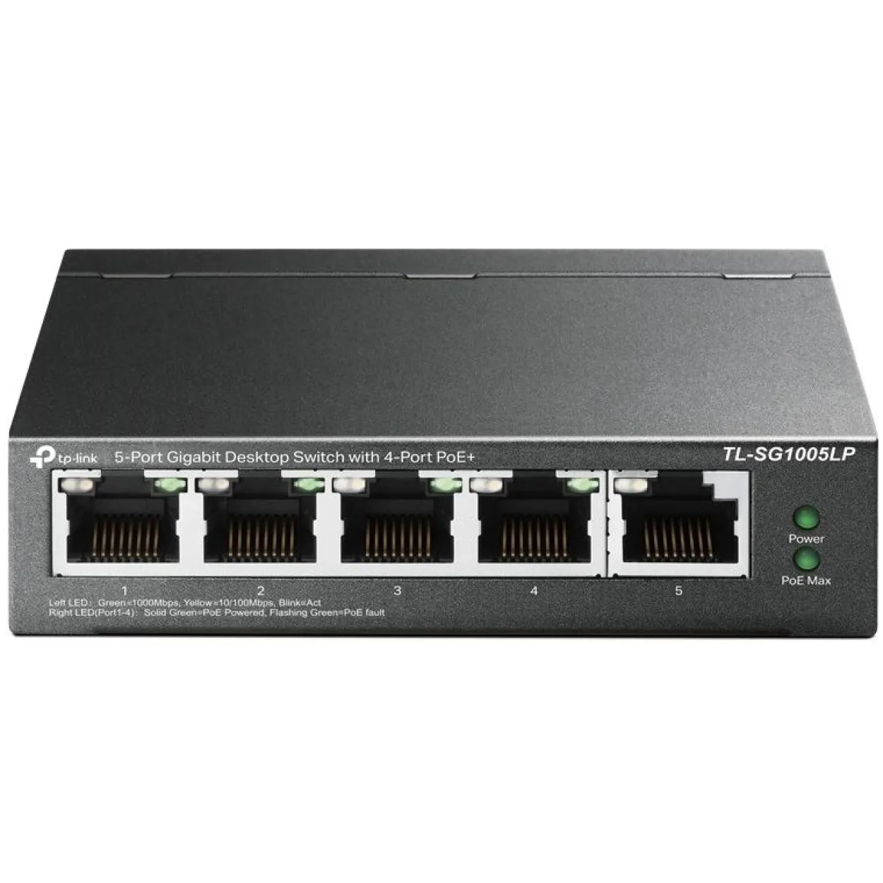 TP-Link Switch 5G PoE+ 40W 5x10/100/1000,PoE+