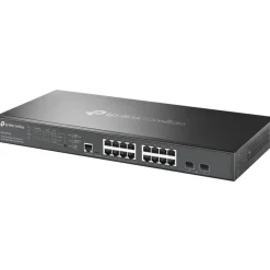 TP-Link Switch SG3218XP-M2 16-Port Managed L2+ 8x 2.5G PoE+, 2x 10G SFP+ Slots