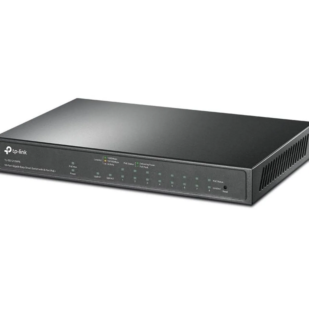 TP-Link Switch TL-SG1210MPE / SG1210MPE V2 Schwarz