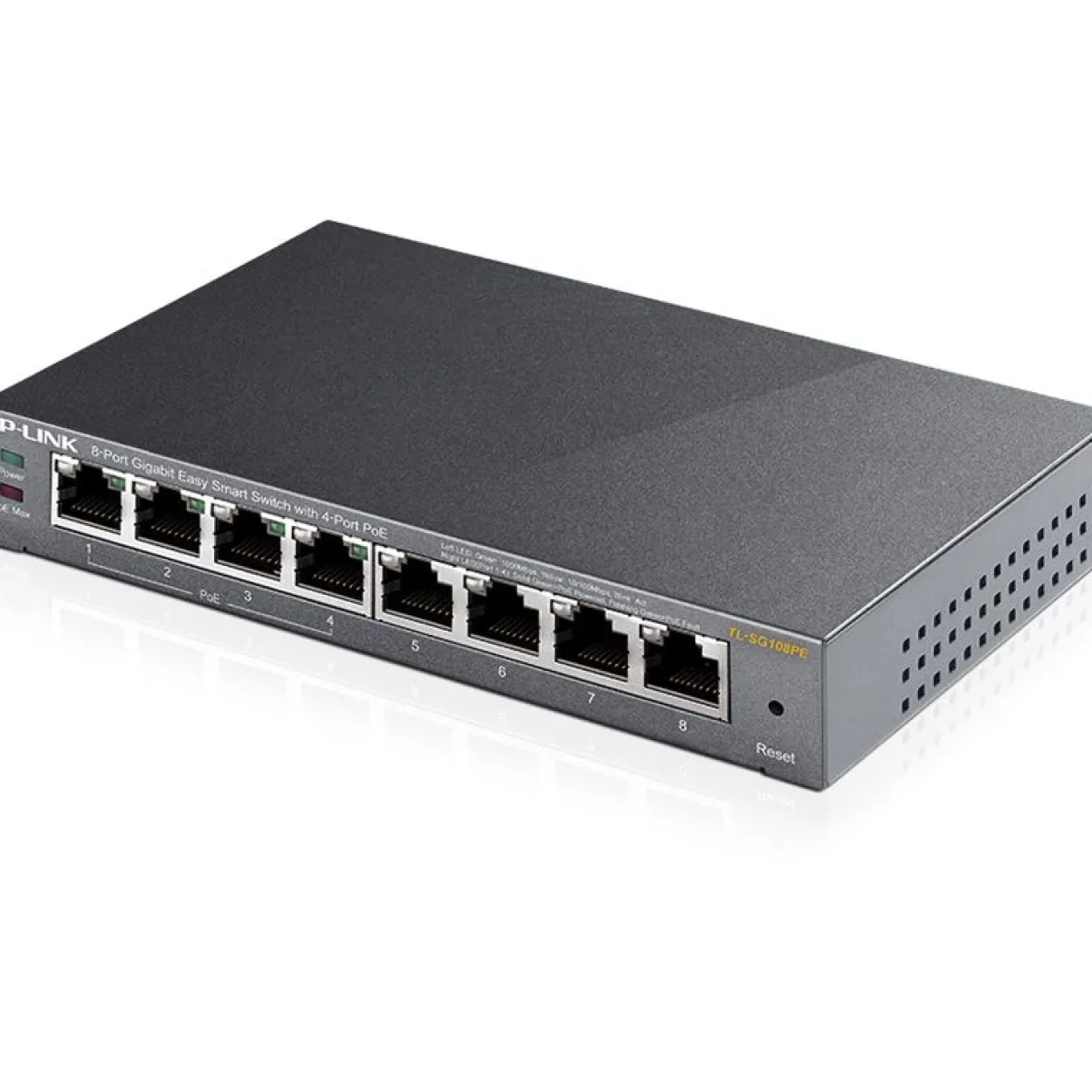 TP-Link Switch 8x GE TL-SG108PE (4xPOE)