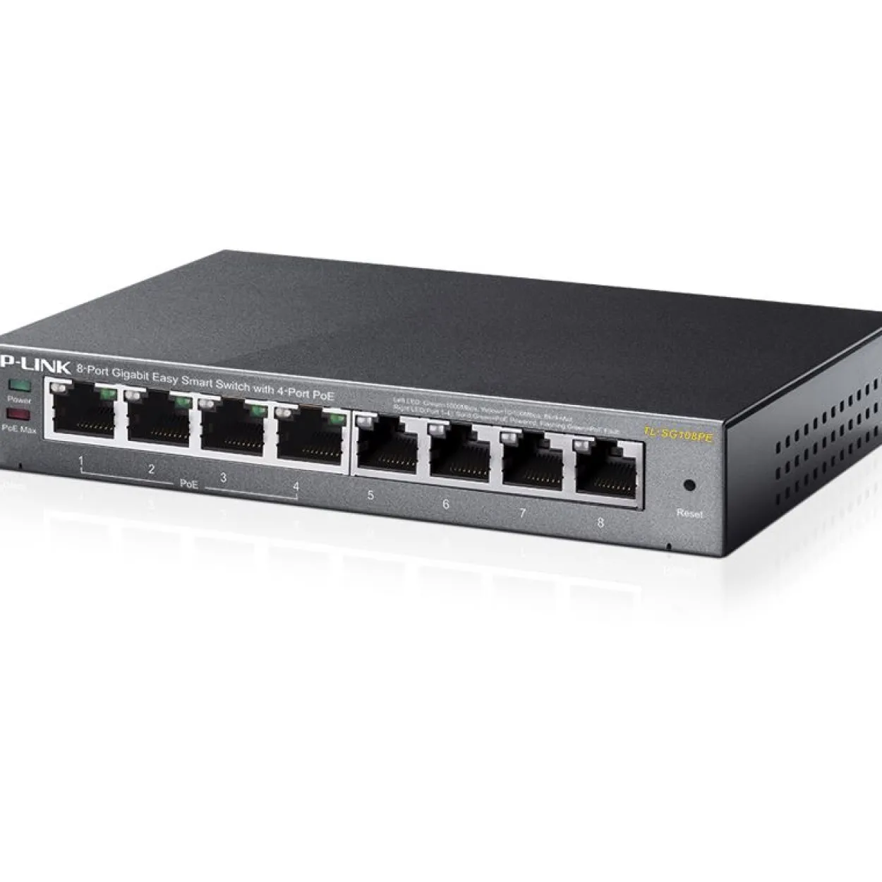 TP-Link Switch 8x GE TL-SG108PE (4xPOE)