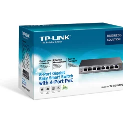 TP-Link Switch 8x GE TL-SG108PE (4xPOE)