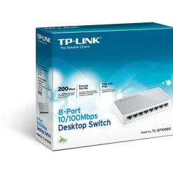 TP-Link TL-SF1008D 8x 10/100 Mbit Desktop Switch