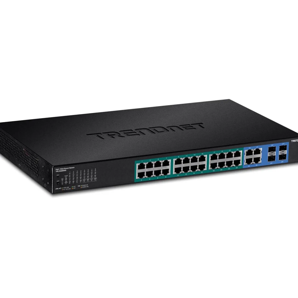 TrendNet Gigabit Web Smart PoE+ Switch
