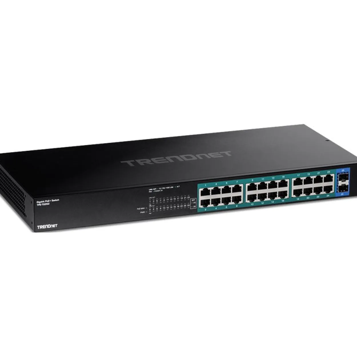 TrendNet 26-Port Gigabit PoE+ Switch (380W)
