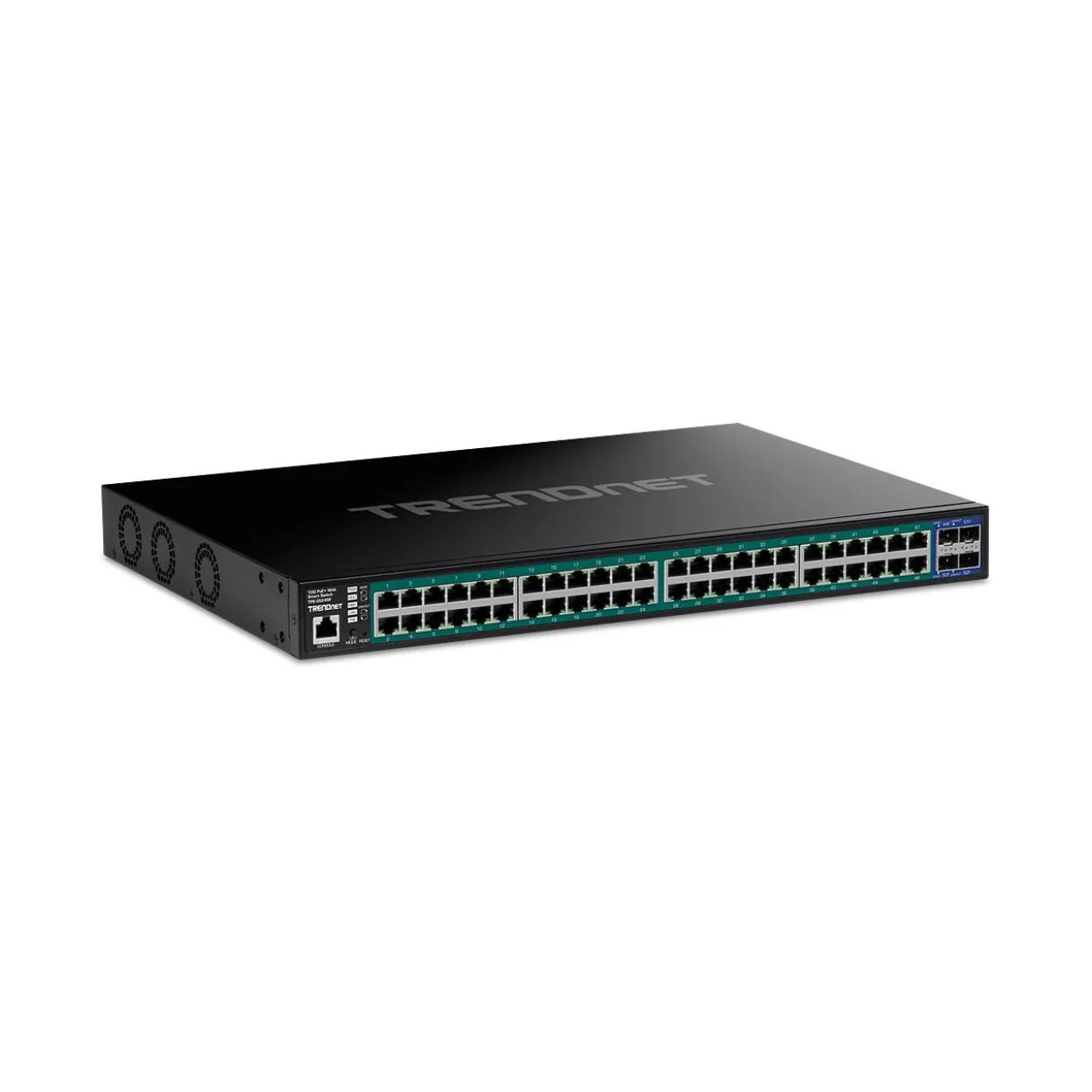TrendNet 52-Port Gigabit Web Smart 740W PoE+ Switch 10G SFP+