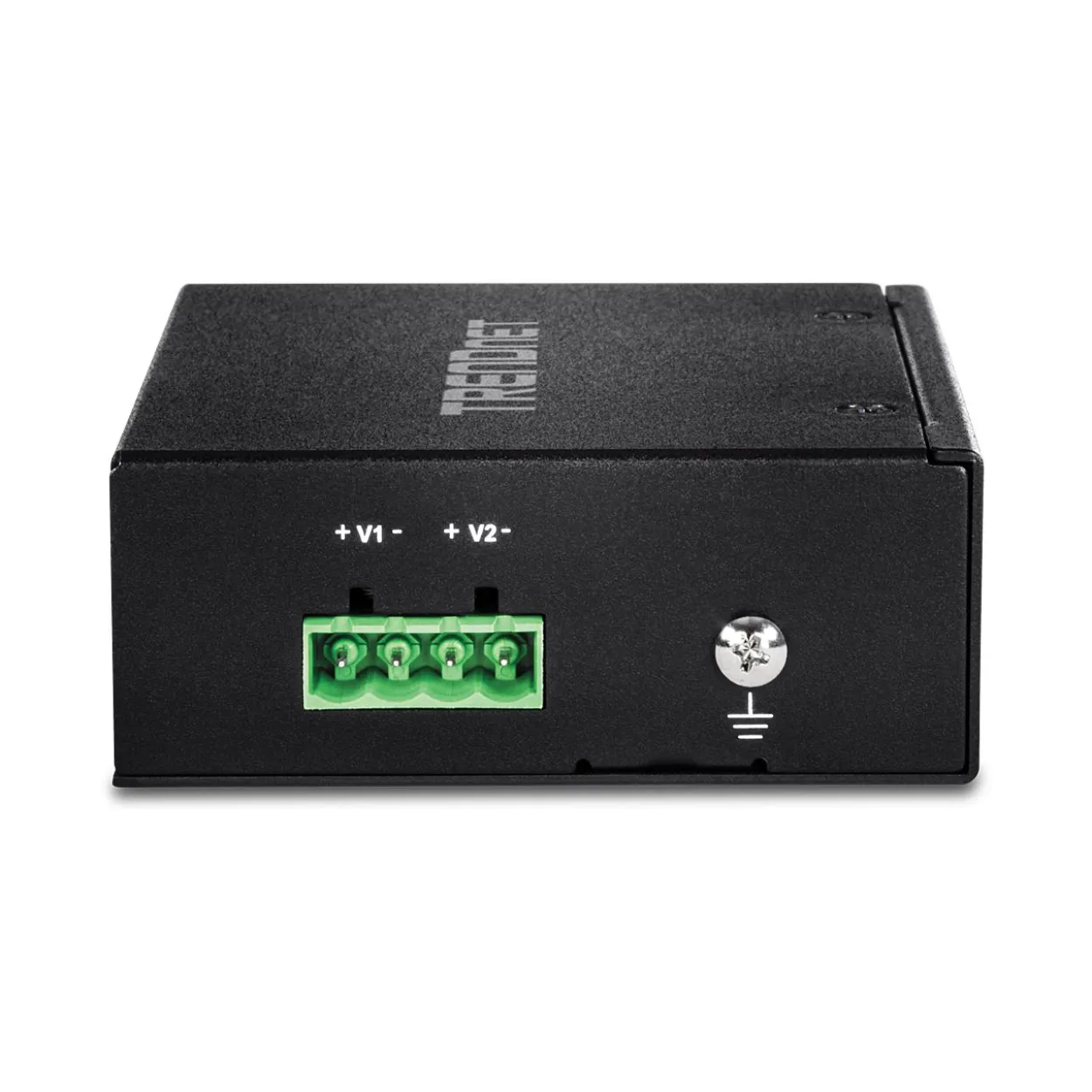 TrendNet 5-Port Industrial Fast Eth. PoE+ DIN-Rail Switch