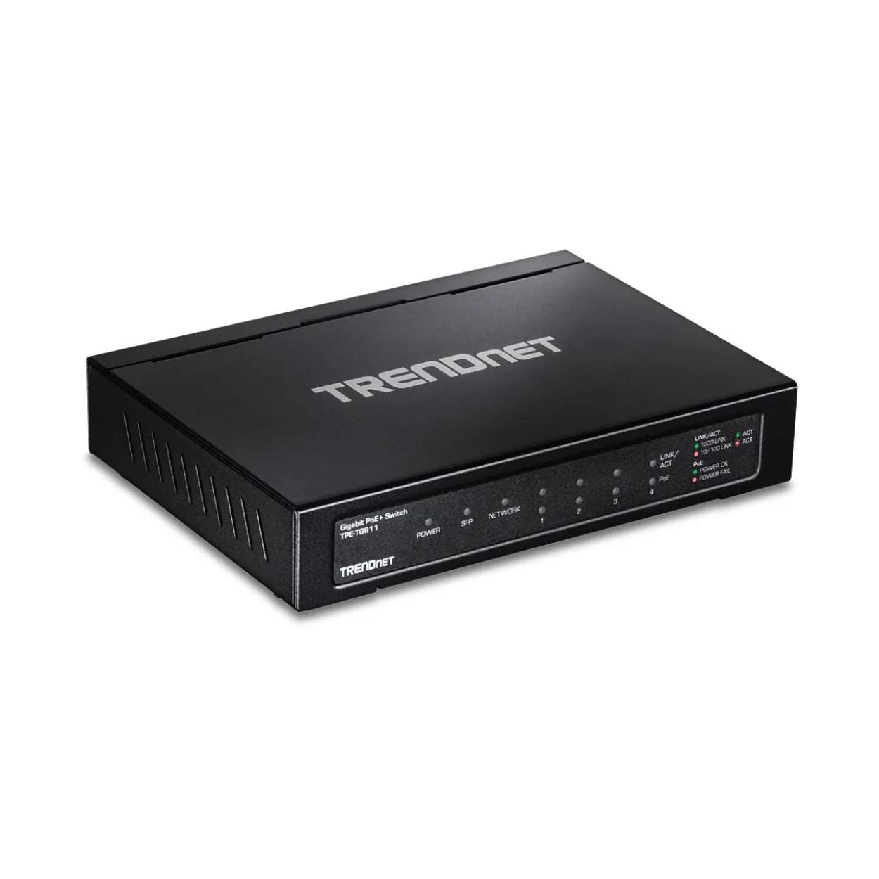 Trendnet Switch 6 Port Gbit PoE+ 65W Metall