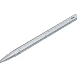 TROIKA Kugelschreiber CONSTRUCTION BASIC silber, Schreibfarbe: schwarz, 1 St.