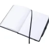 TROIKA Notizblock BLACK SLIMPAD A5 gelber Stift