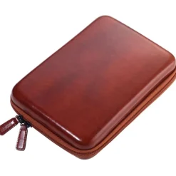 TROIKA Organizer-Etui BROWN TRAVEL CASE