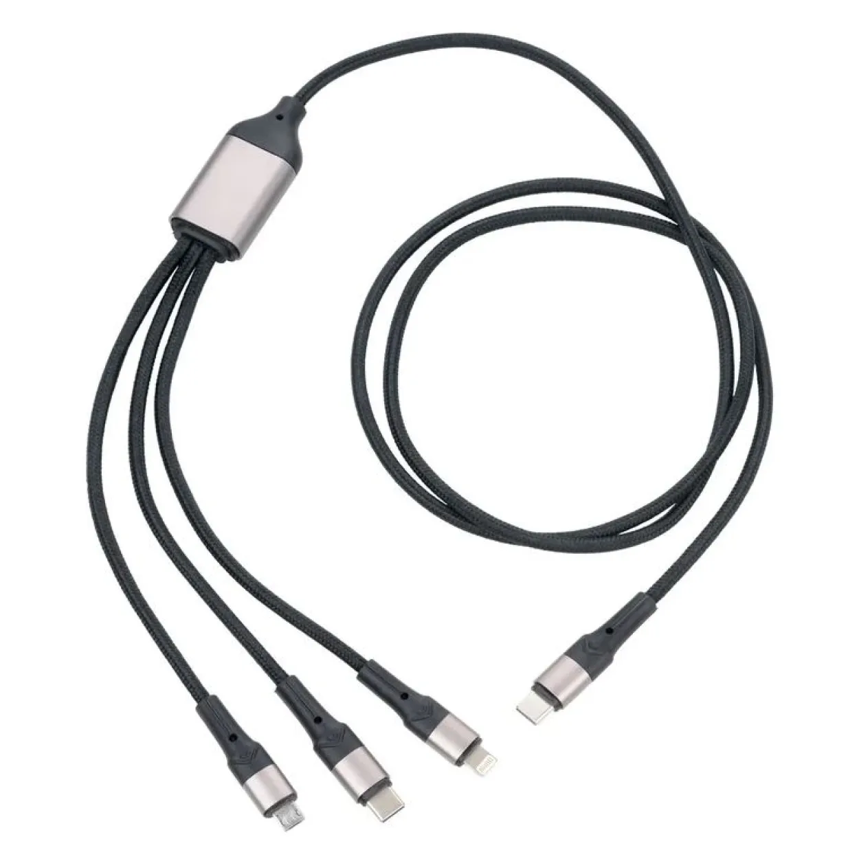 TROIKA Schnellladekabel DREIZACK PRO