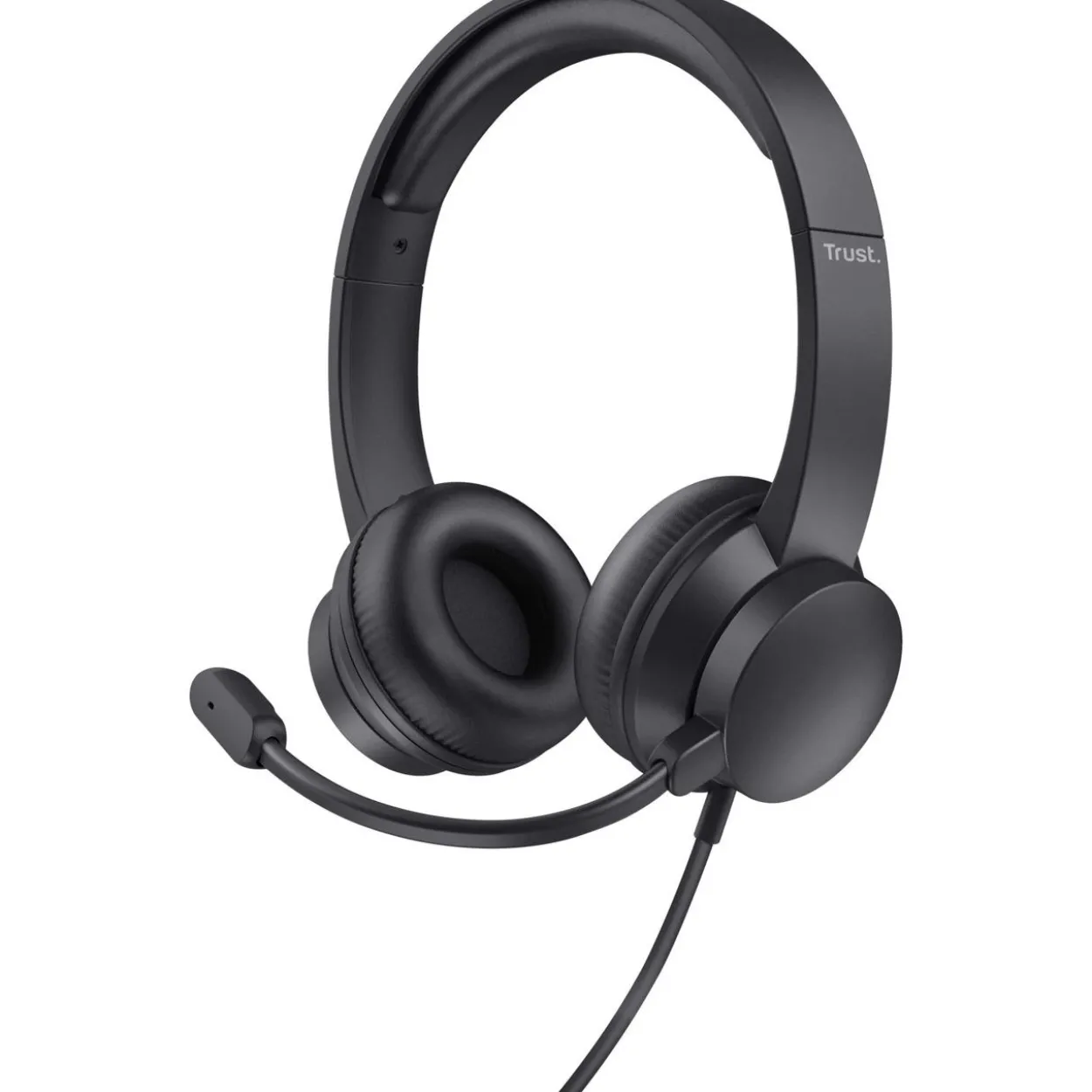TRUST AYDA STEREO USB HEADSET 25088 Kabel schwarz On-Ear