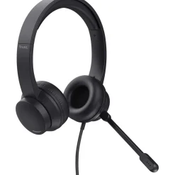 TRUST AYDA STEREO USB HEADSET 25088 Kabel schwarz On-Ear