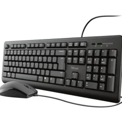 Trust TKM-250 USB Tastatur und Mauskombo Set Qwertz