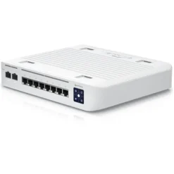 Ubiquiti Switch UniFi 8xRJ45 2,5G/2xSFP+ 10G Managed PoE+ Wall-Mountable, 1,3" Touchscreen, 120W PoE