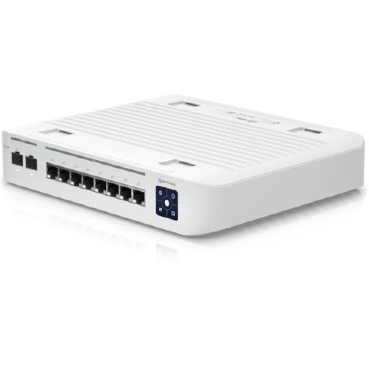 Ubiquiti Switch UniFi 8xRJ45 2,5G/2xSFP+ 10G Managed PoE+ Wall-Mountable, 1,3" Touchscreen, 120W PoE