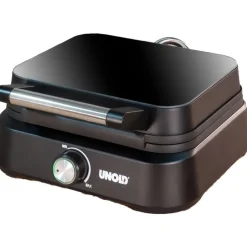 Unold Belgisches Waffeleisen Brüssel (schwarz, 1.500 Watt)
