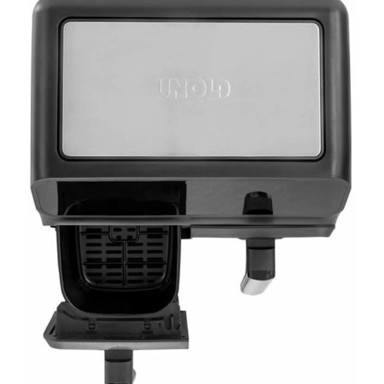 Unold Heißluftfritteuse 58685 Doppelkammer Twin Zone (schwarz/edelstahl, 1.700 Watt, 2 Körbe je 4 Liter)