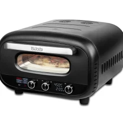 Unold Pizzaofen Don Alfredo (schwarz, 1.700 Watt, für Pizzen bis ca. Ø 30cm)