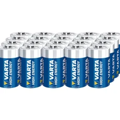 Varta Batterie Mono D/AM1 High Energy 1,5V LR20 AL-MN 16500mAh Ø34,2x61,5mm