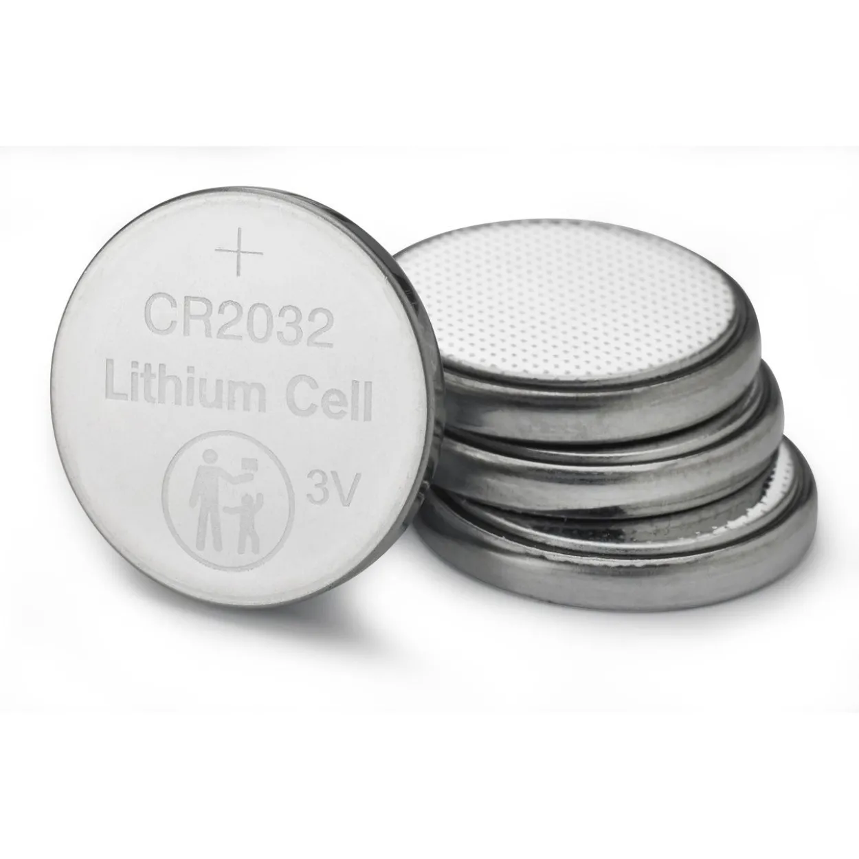 Verbatim Batterie Lithium, Knopfzelle, CR2032, 3V Retail Blister (4-Pack)