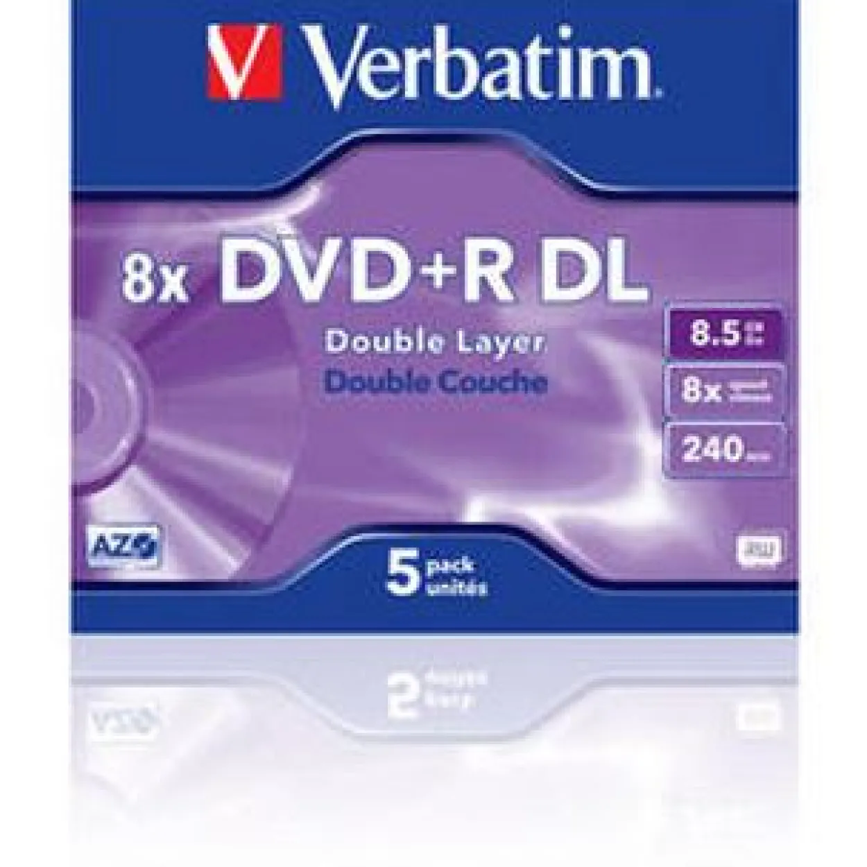 Verbatim DVD+R DL 8.5 GB 5er Jewelcase (43541)