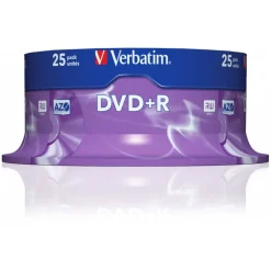 Verbatim DVD+R 4.7 GB 25er Spindel (43500)