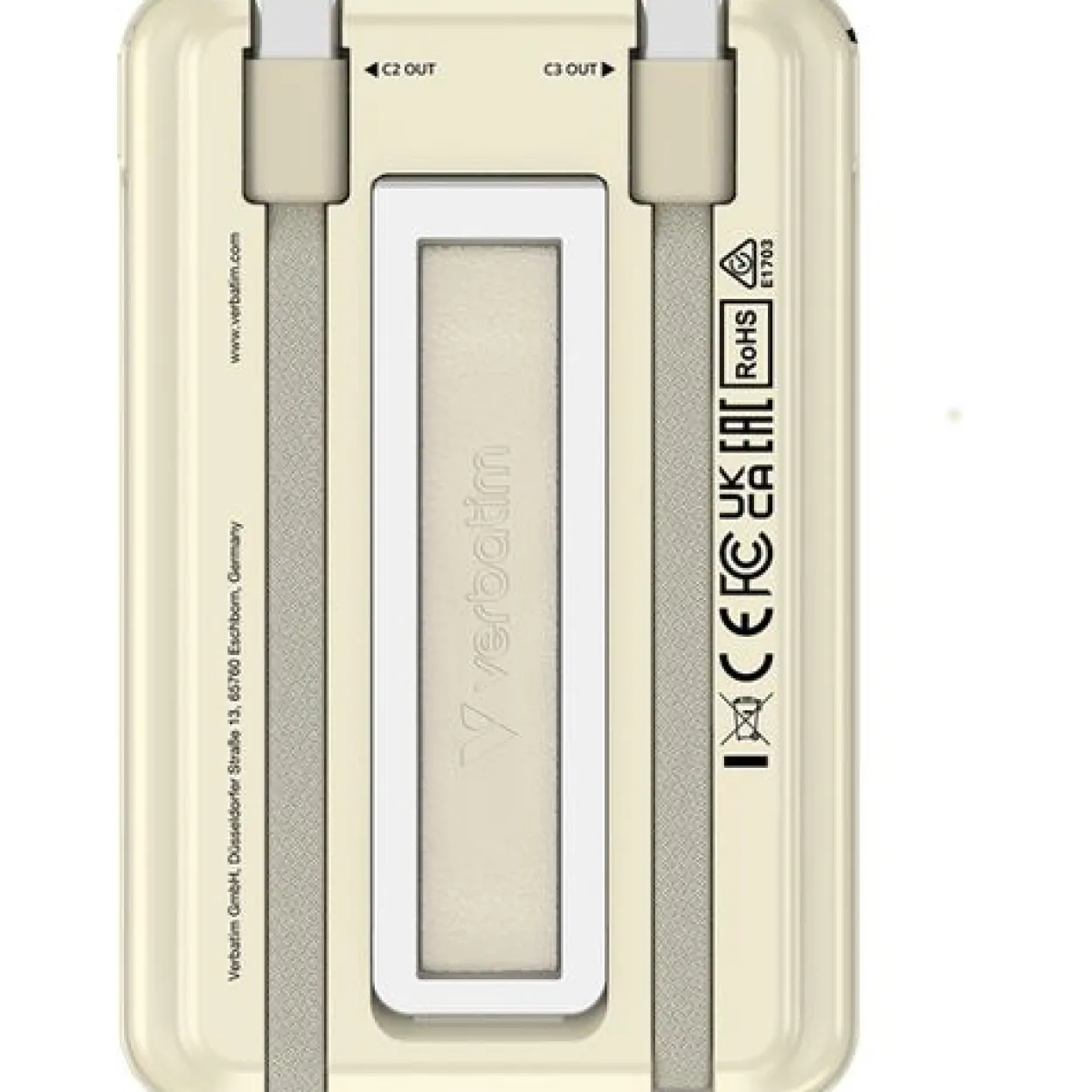 Verbatim Powerbank Charge'n'Go 2C 5.000mAh gold