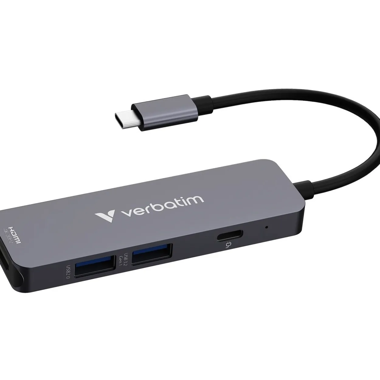 Verbatim USB-C Essentials Multi- Port Hub 4 Port 32155