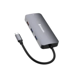 Verbatim USB-C Pro Multiport-Hub mit 9 Anschlüssen CMH-09