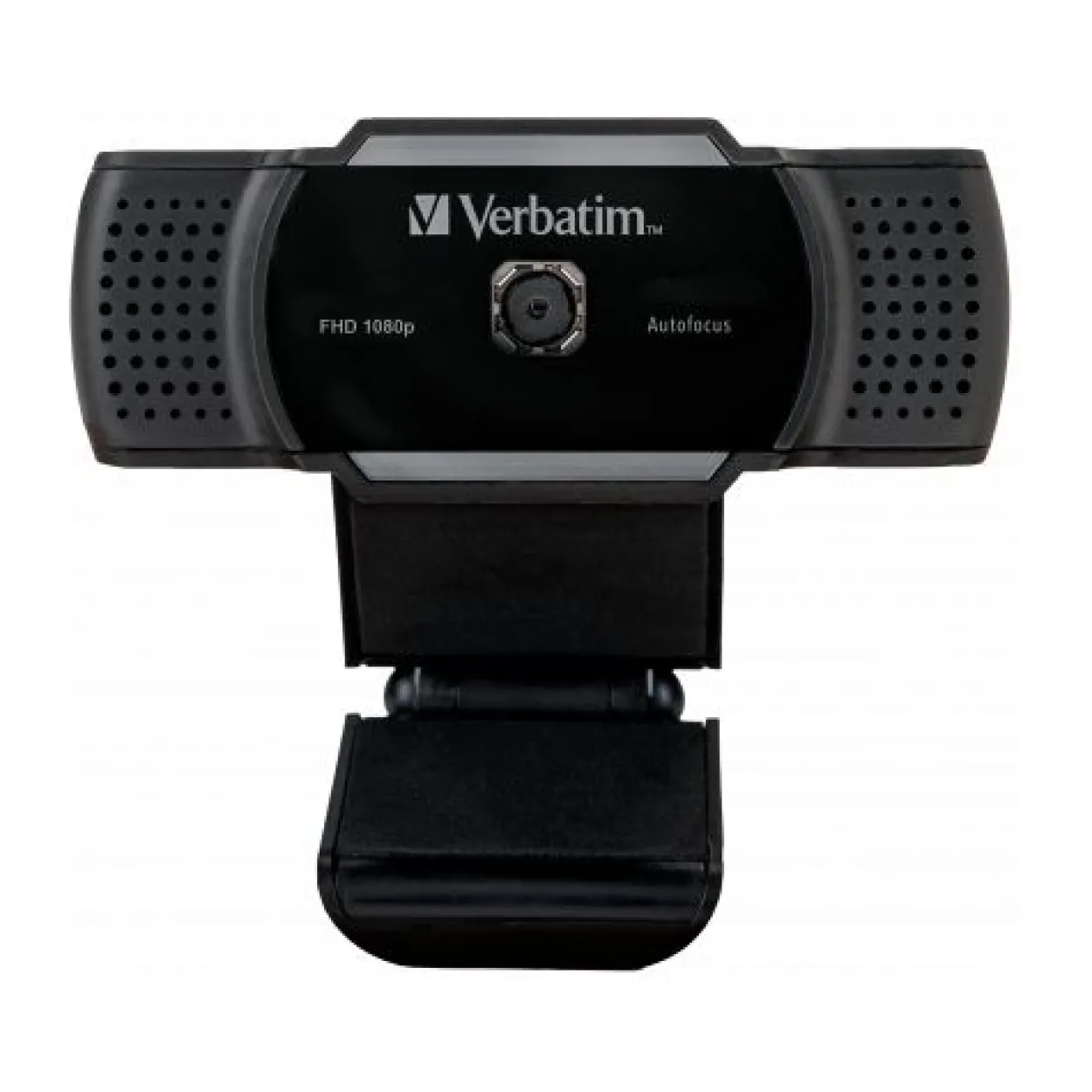 Verbatim Webcam AWC-01, Full HD 1080p, schwarz 2560x1440, 30 FPS, USB, Privacy Shutter, Retail