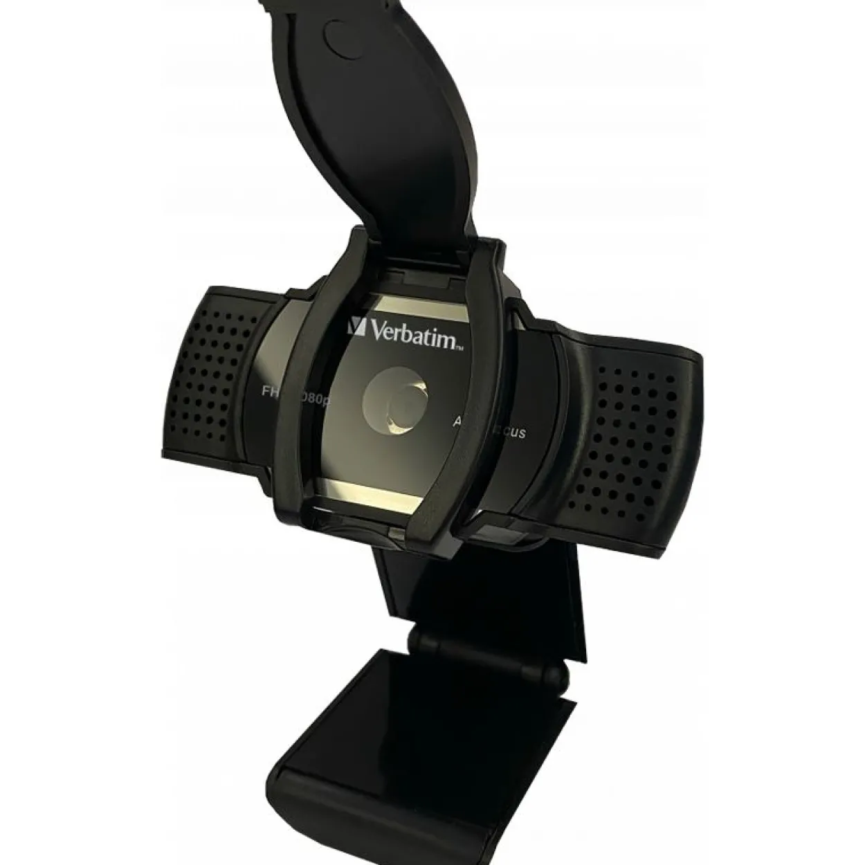 Verbatim Webcam AWC-01, Full HD 1080p, schwarz 2560x1440, 30 FPS, USB, Privacy Shutter, Retail