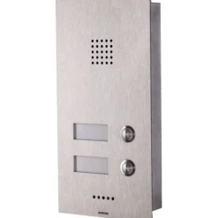 Wantec MONOLITH C a/b 1T Türsprechstelle, 2 Tasten